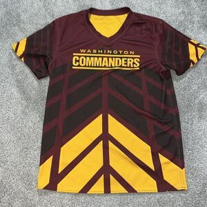 🏈NFL Washington Commanders Youth Flag Football Jersey Reversible Kids XL
